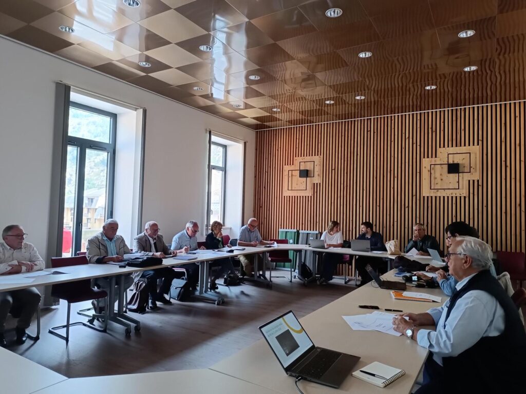 Les élus du SDES lors d'un bureau syndical  - Agrandir l'image, fenêtre modale