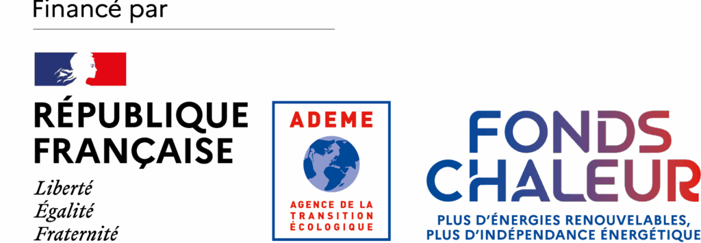 Logo de la république française, de l'ADEME et du fond chaleur.  - Agrandir l'image, fenêtre modale